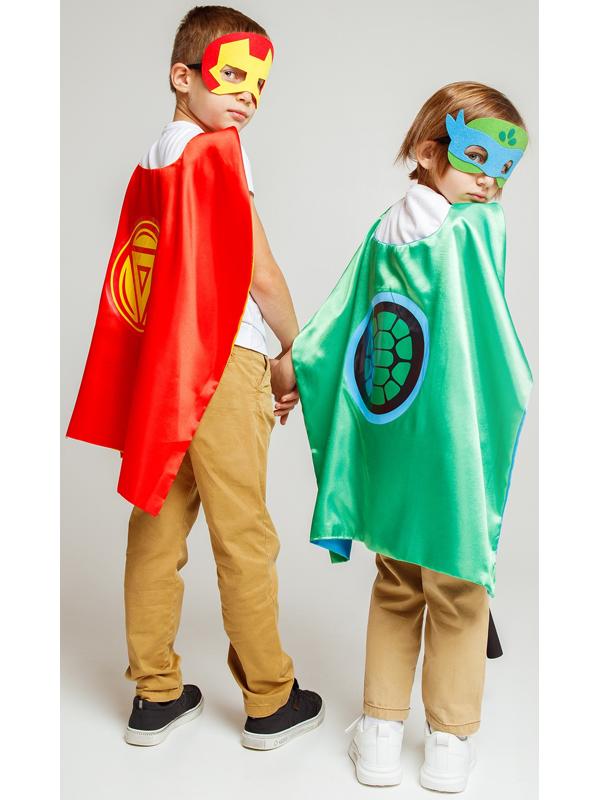 Карнавальный набор «Боевая черепашка»: плащ, маска и нунчаки