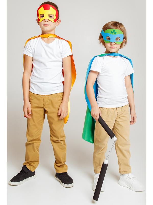 Карнавальный набор «Боевая черепашка»: плащ, маска и нунчаки