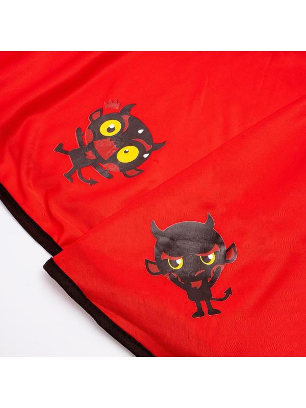 Карнавальный набор «Милый чертёнок»: плащ с капюшоном и жезл