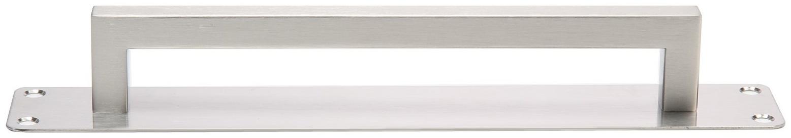 Ручка дверная, цвет нержавеющая сталь, 260х40 мм