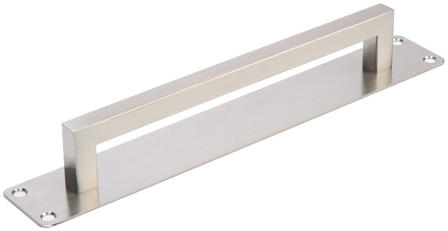 Ручка дверная, цвет нержавеющая сталь, 260х40 мм