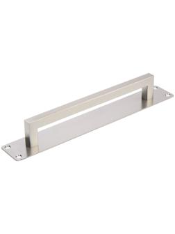 Ручка дверная, цвет нержавеющая сталь, 260х40 мм