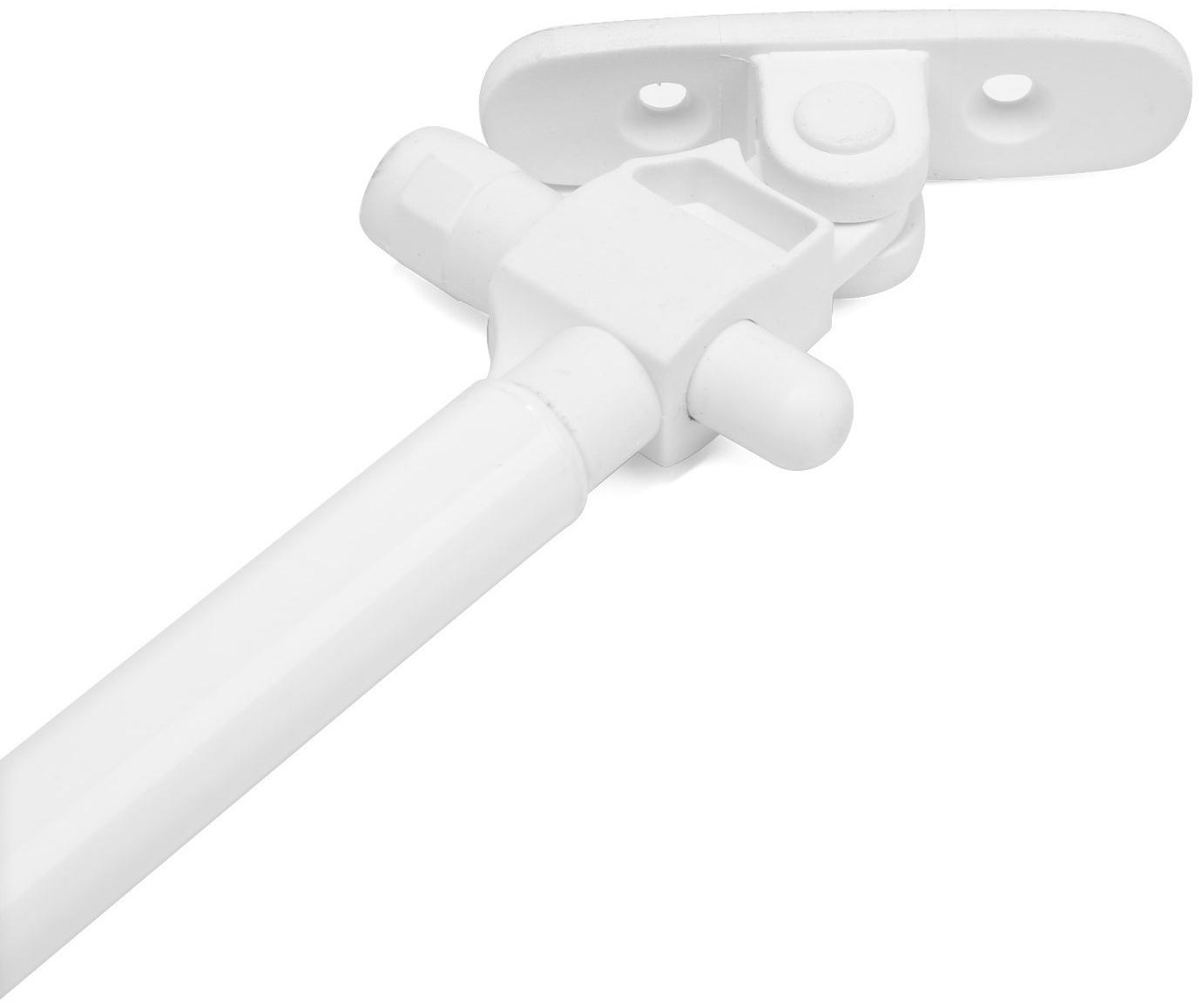 Газовый лифт ТУНДРА GG080WH, 80N, с доводчиком, цвет белый