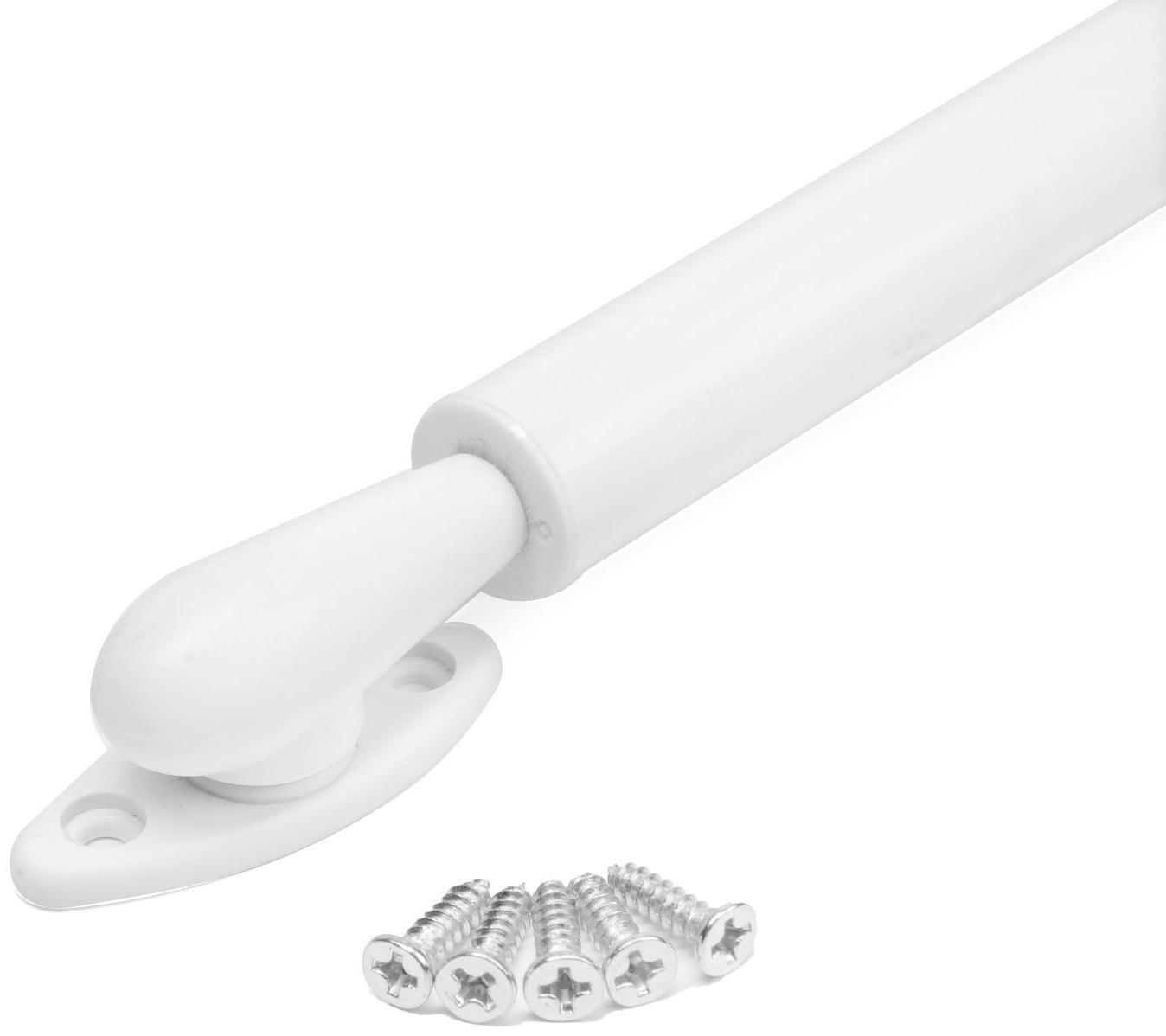 Газовый лифт ТУНДРА GG080WH, 80N, с доводчиком, цвет белый