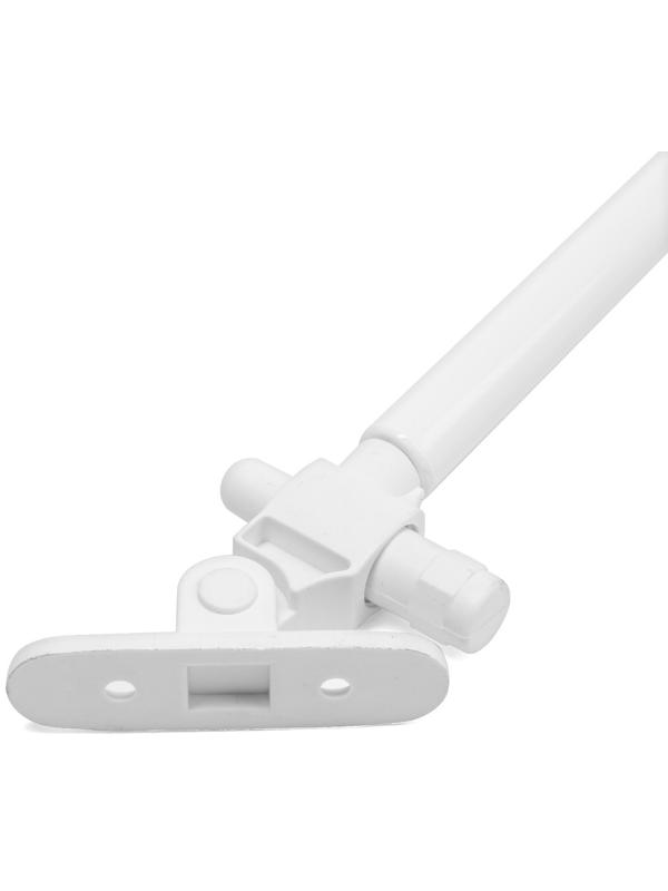 Газовый лифт ТУНДРА GG100WH, 100N, с доводчиком, цвет белый