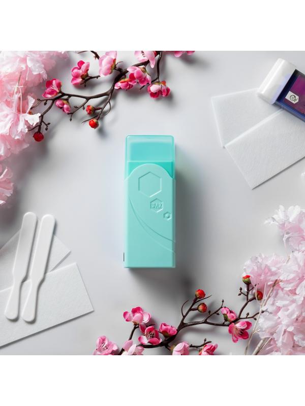 Воскоплав Luazon LVPL-08, кассетный, 1 кассета, 40 Вт, нагрев до 80 °C, 220 В, бирюзовый