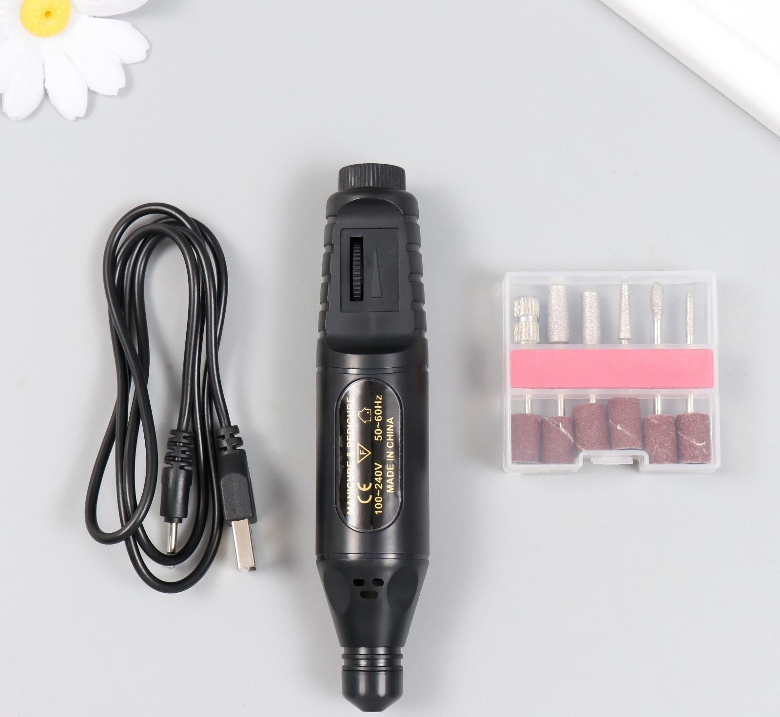 Гравер электрический с набором насадок, 20000 об/мин, от USB