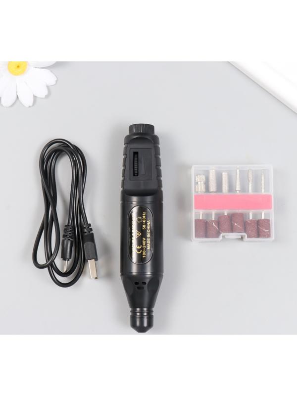 Гравер электрический с набором насадок, 20000 об/мин, от USB