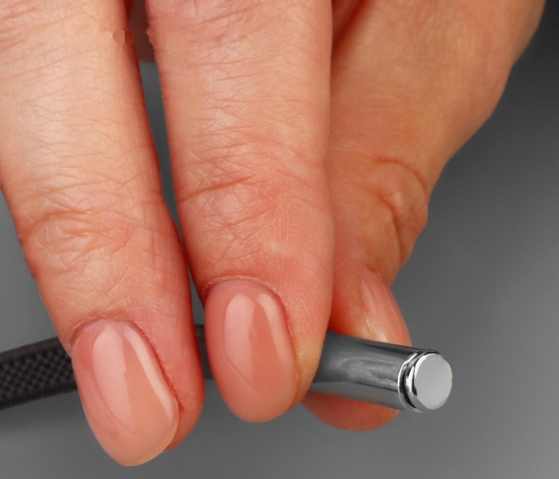 Наконечник для шнура цилиндр, d = 6 × 15 мм, 4 шт, цвет серебряный