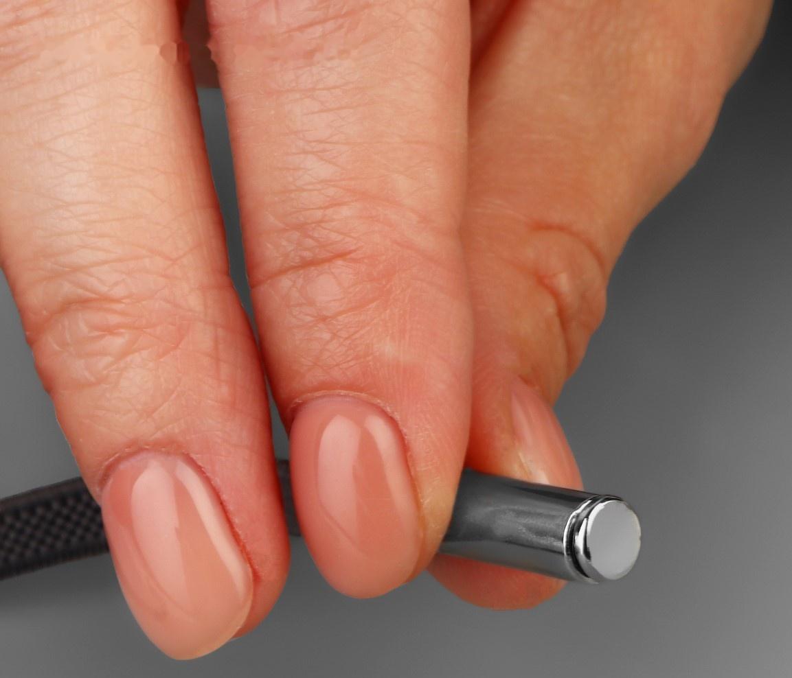 Наконечник для шнура цилиндр, d = 6 × 15 мм, 4 шт, цвет чёрный никель