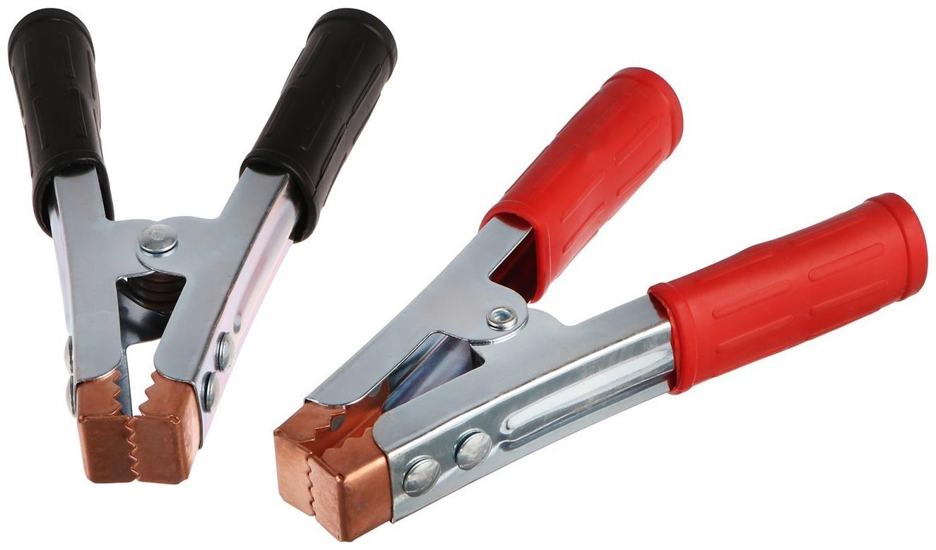 Зажим АКБ 16 см, 500 А, набор 2 шт