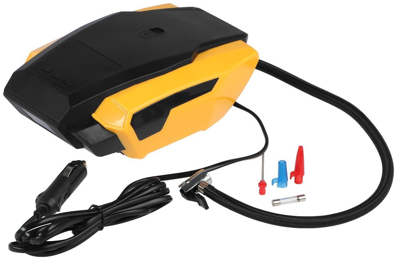 Компрессор автомобильный 12 В, 22 л/мин, провод 2,8 м