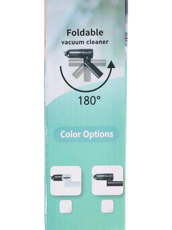 Пылесос автомобильный, мини, беспроводной, 2 насадки, 50 Вт, 12 В