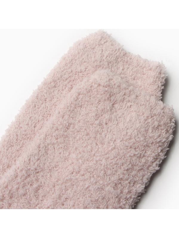 Носки женские махровые, цвет бежевый, размер 36-40