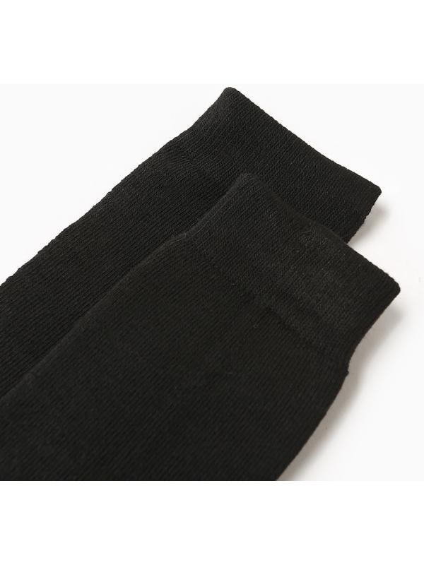 Термоноски мужские, цвет чёрный, размер 40-44