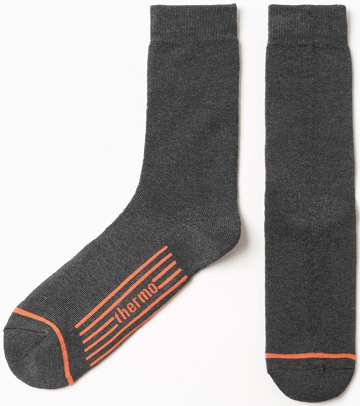 Термоноски мужские, цвет серый, размер 40-44