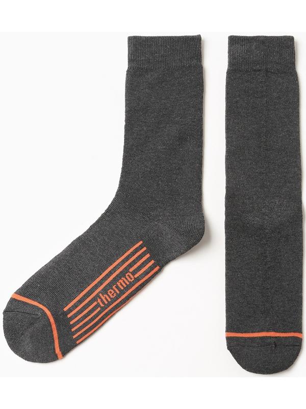 Термоноски мужские, цвет серый, размер 40-44