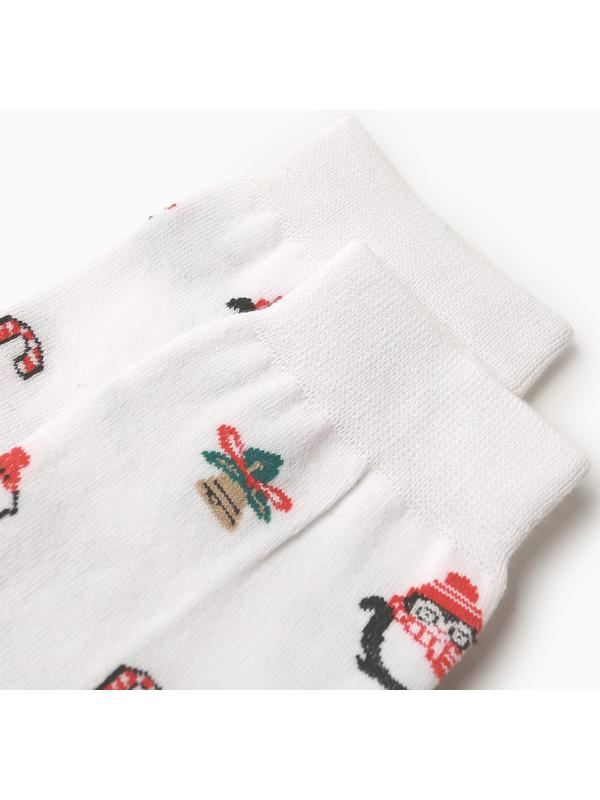 Носки женские, цвет белый, размер 36-40