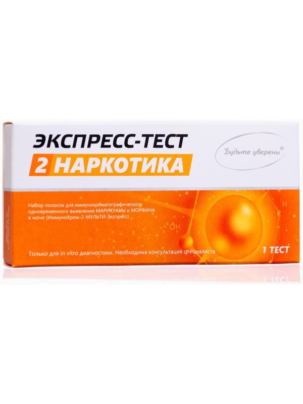 Тест для выявления марихуаны и морфина в моче 