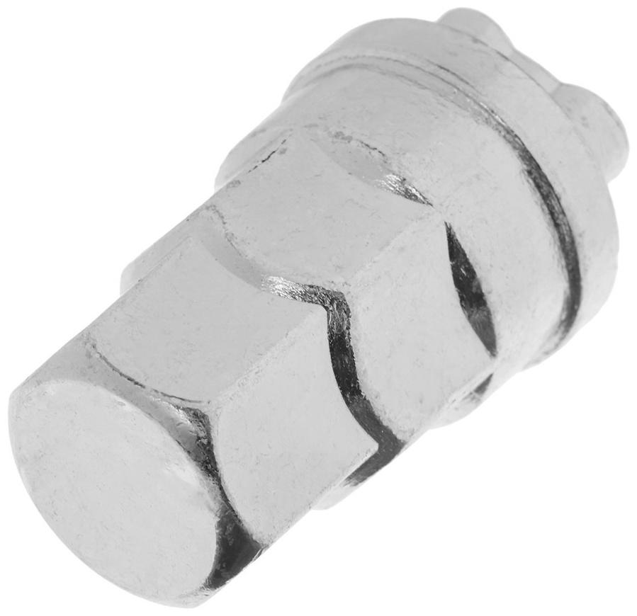 Болт секретный M12 x 1,25, длина 48/25 мм, конус, 4 шт + 1 ключ, CH, JN-613