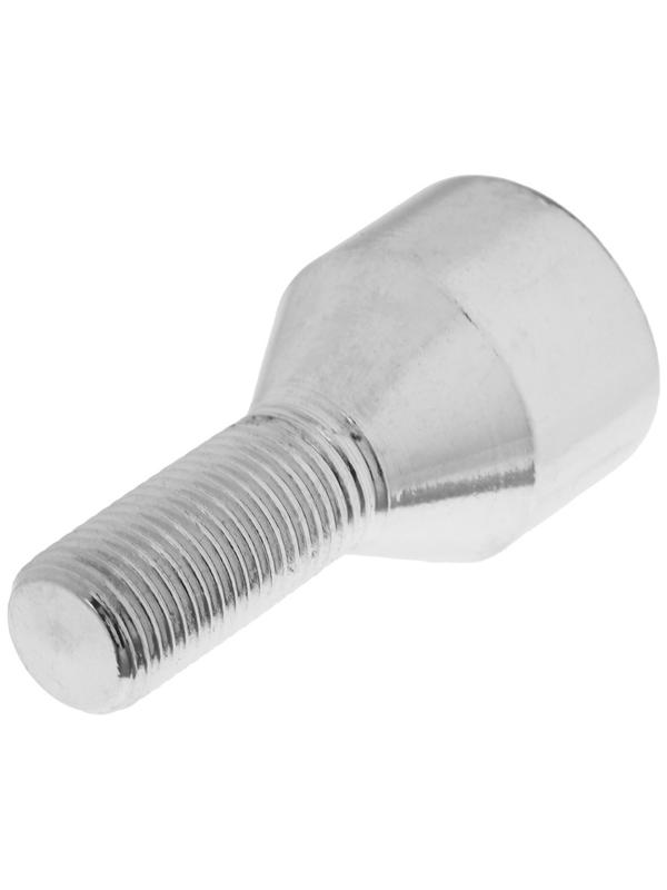 Болт секретный M12 x 1,25, длина 48/25 мм, конус, 4 шт + 1 ключ, CH, JN-613