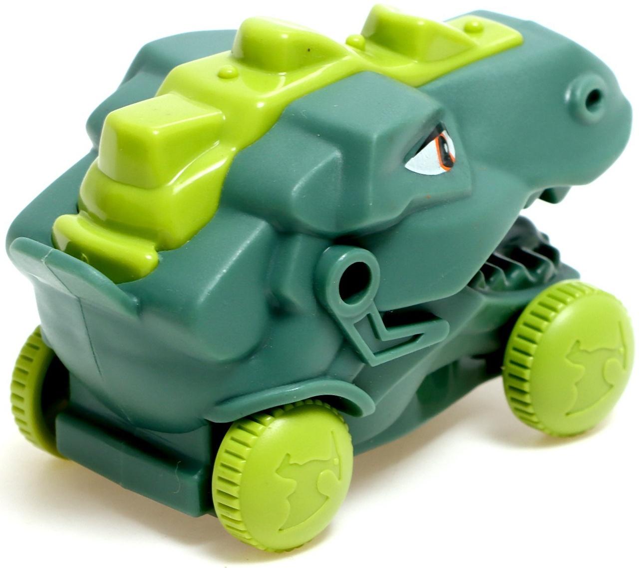 Грузовик-парковка «ДиноTruck», 2 машинки-динозавра в клетке