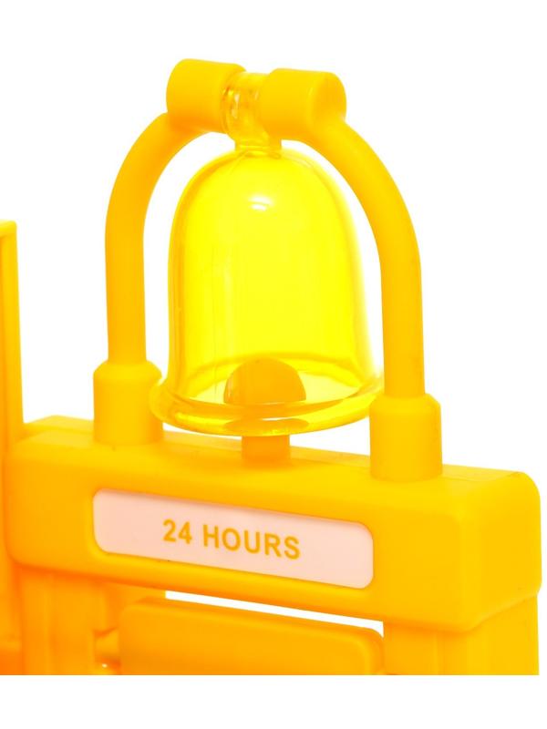 Парковка «Строительный лифт», с подъёмом, машинка опускается с кнопки, звонит колокол, МИКС