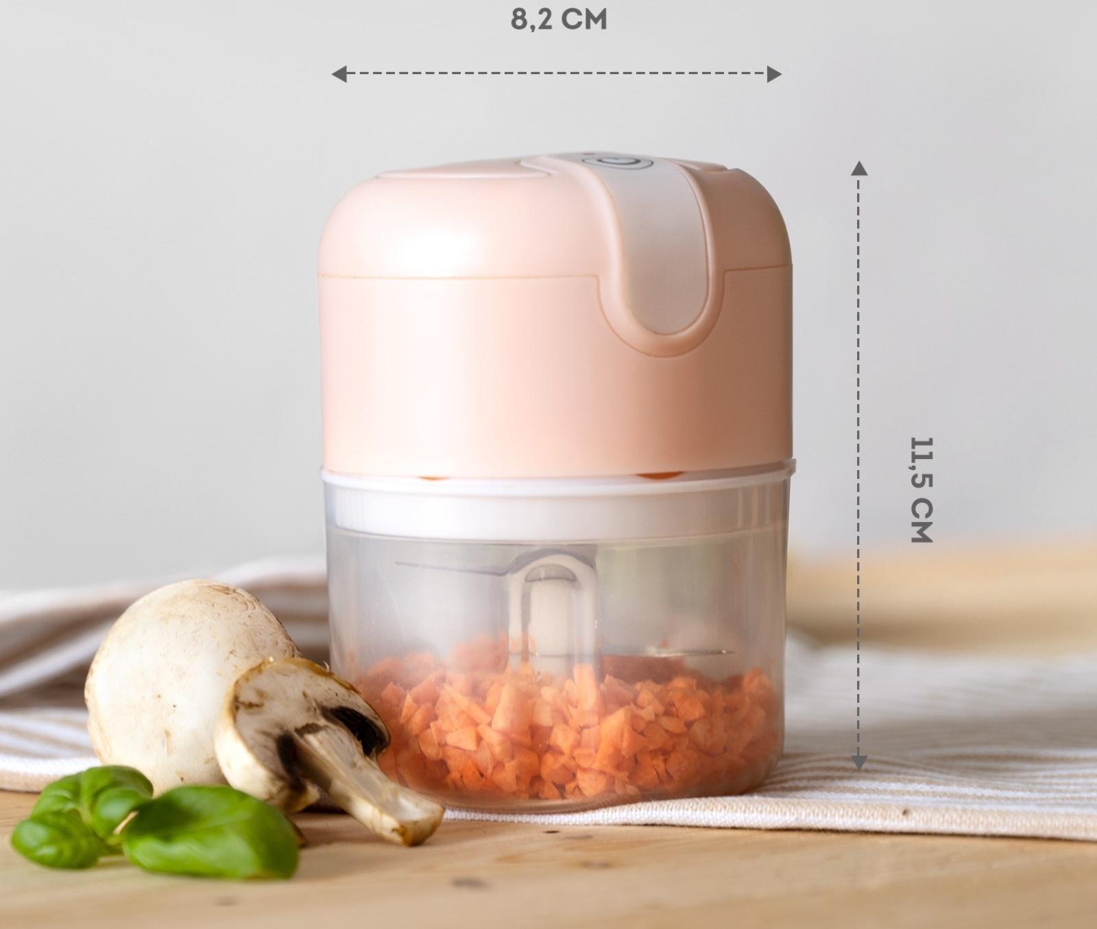 Измельчитель Galaxy GL 2361, пластик, 40 Вт, 0.23 л, бежевый