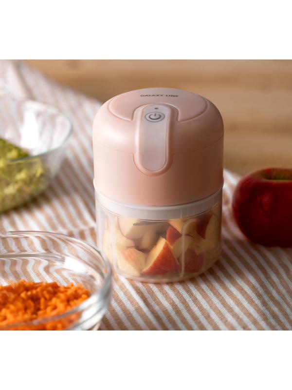 Измельчитель Galaxy GL 2361, пластик, 40 Вт, 0.23 л, бежевый