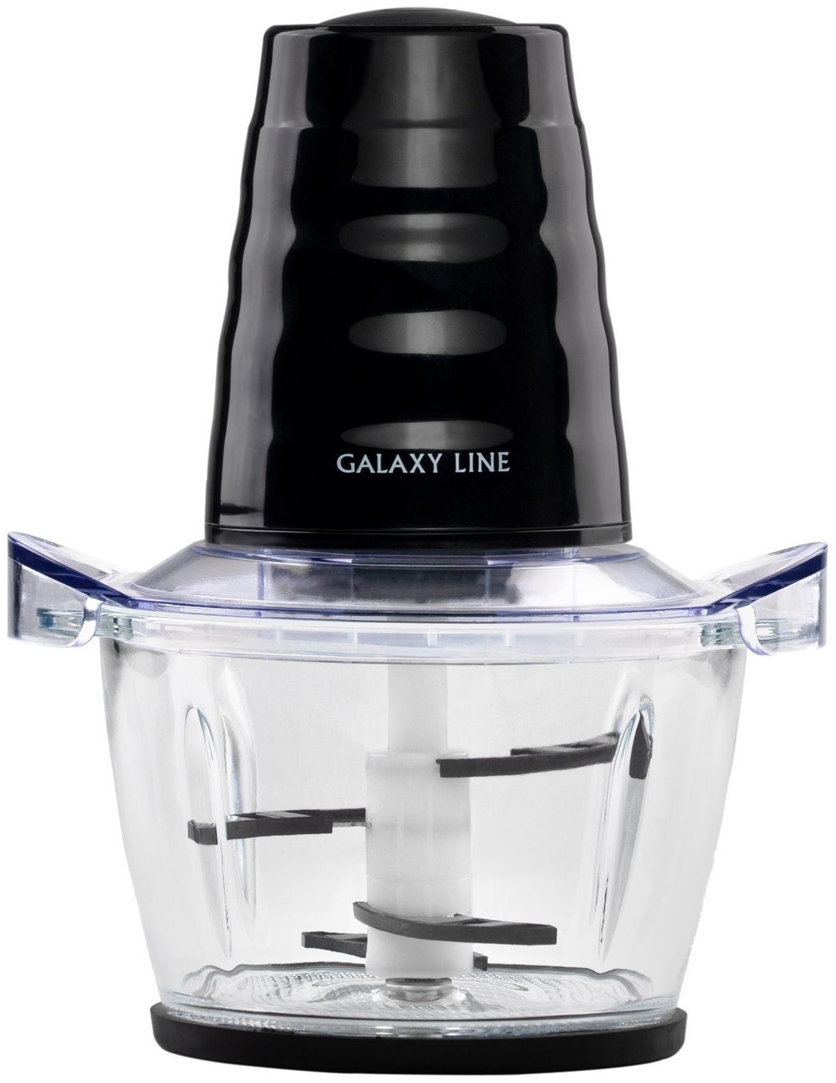 Измельчитель Galaxy GL 2364, стекло, 700 Вт, 1 л, чёрный