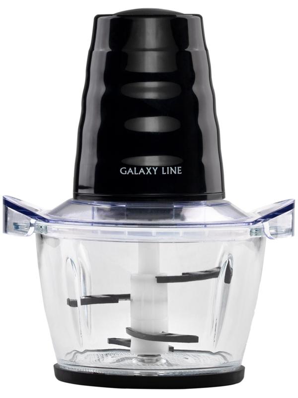 Измельчитель Galaxy GL 2364, стекло, 700 Вт, 1 л, чёрный