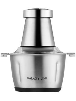 Измельчитель Galaxy GL 2380, металл, 500 Вт, 1.8 л, 2 скорости, серебристый