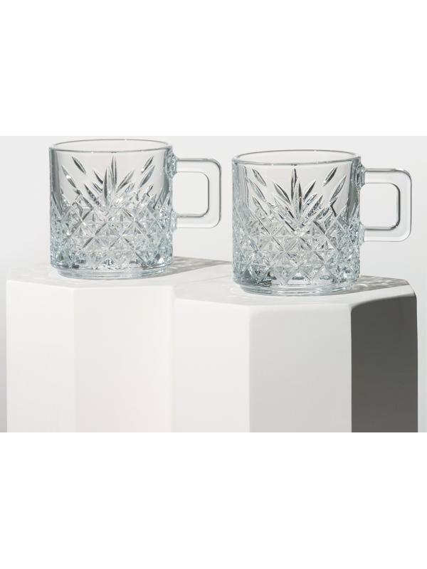 Набор стеклянных кружек Timeless, 195 мл, 2 шт