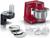Кухонная машина Bosch MUM RED MUMS2ER01, 700 Вт, 3.8 л, 4 скорости, 3 насадки, красная
