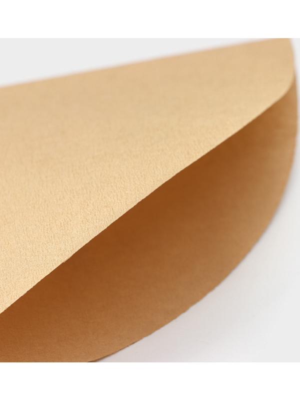 Набор фильтров для заваривания кофе Доляна V60 Tasty, неотбелённые, 50 шт.