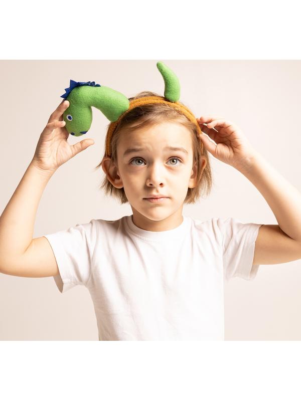 Карнавальный ободок «Весёлый дракоша»