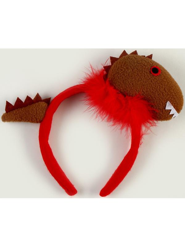 Карнавальный ободок «Зубастый дракончик», цвета МИКС