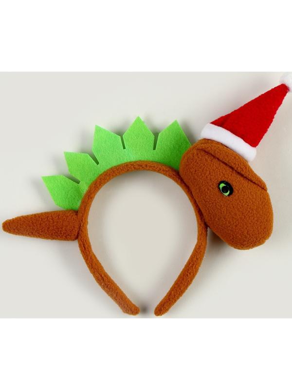 Карнавальный ободок «Новогодний дракончик», в колпачке