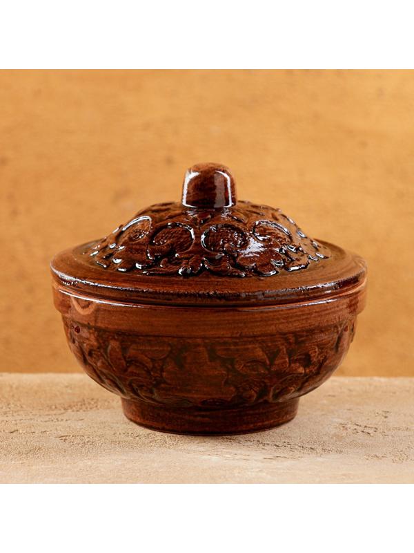 Сахарница Риштанская керамика 