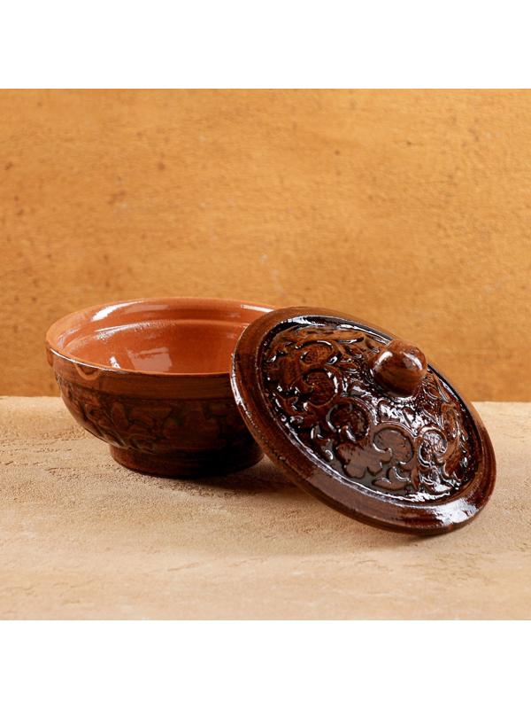 Сахарница Риштанская керамика 