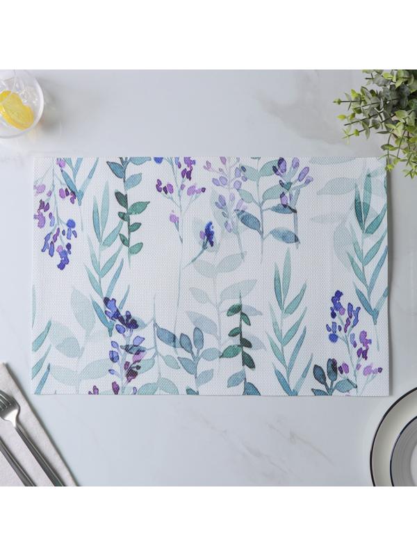 Набор салфеток сервировочных Доляна «Весенняя нежность», 30×45 см, 4 шт