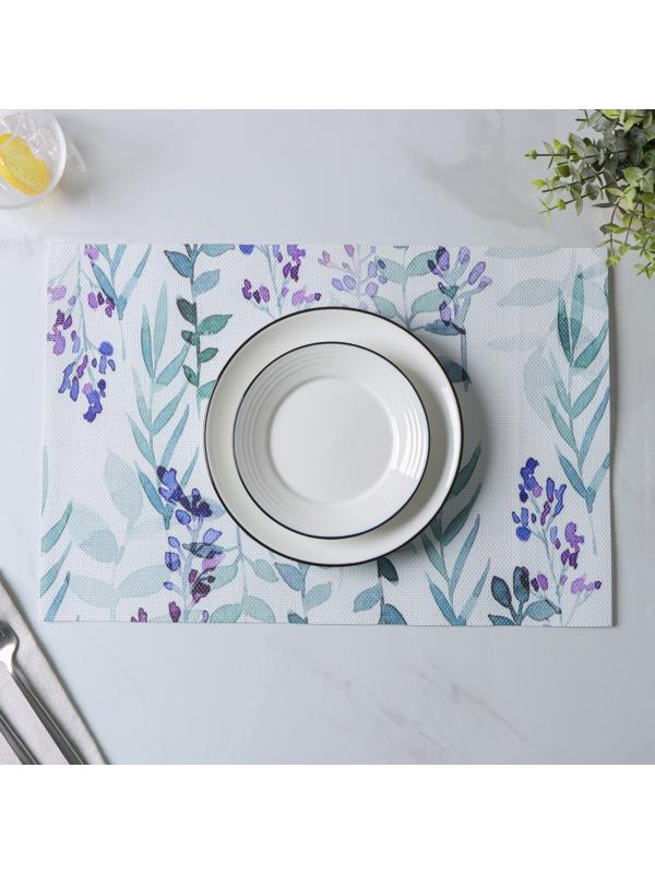 Набор салфеток сервировочных Доляна «Весенняя нежность», 30×45 см, 4 шт