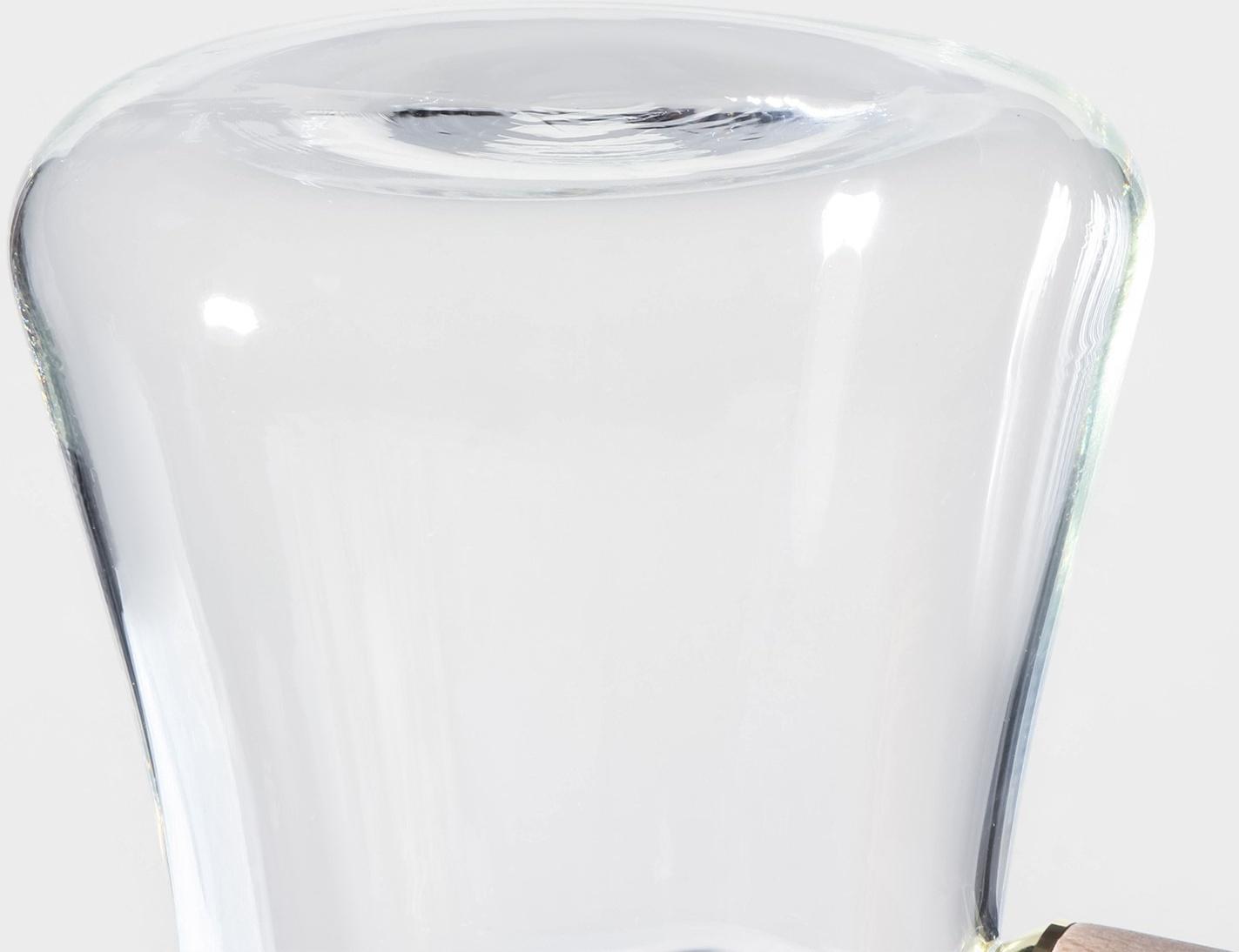 Турка стеклянная «Арабика», 300 мл, 18,5×9×10 см, деревянная ручка