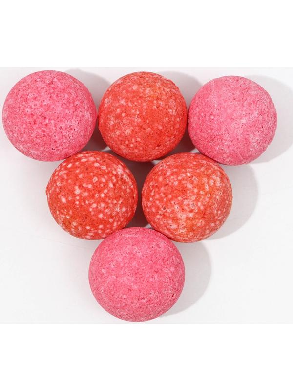 Набор бомбочек для ванны «Ароматного года!», 6 х 20 г, аромат пряный глинтвейн