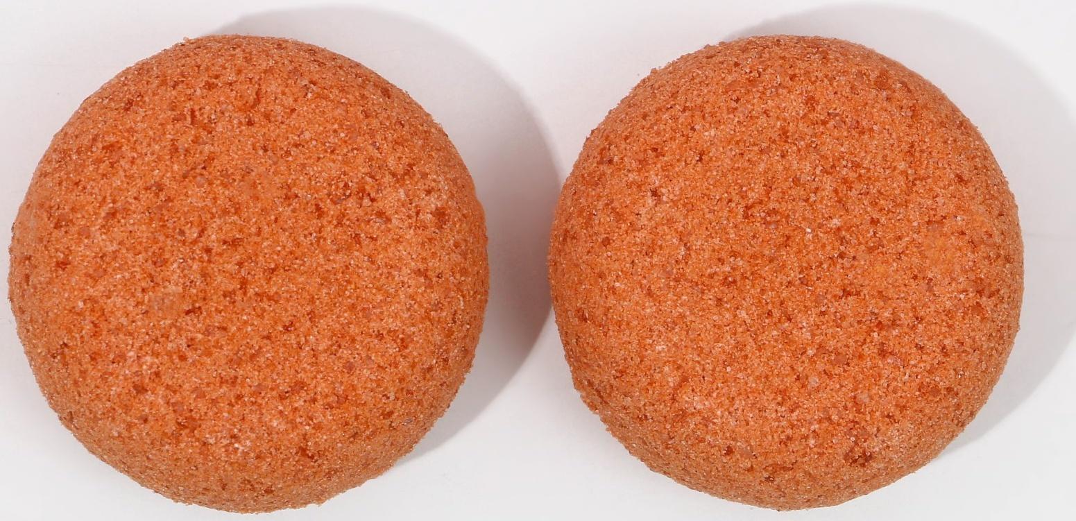 Набор бурлящих пончиков для ванны «Сладкого праздника!», 2 х 65 г, аромат новогодняя карамель