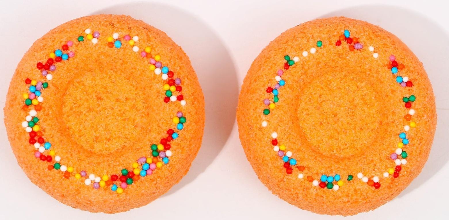 Набор бурлящих пончиков для ванны «Уютной зимы!», 2 х 65 г, аромат пряный глинтвейн