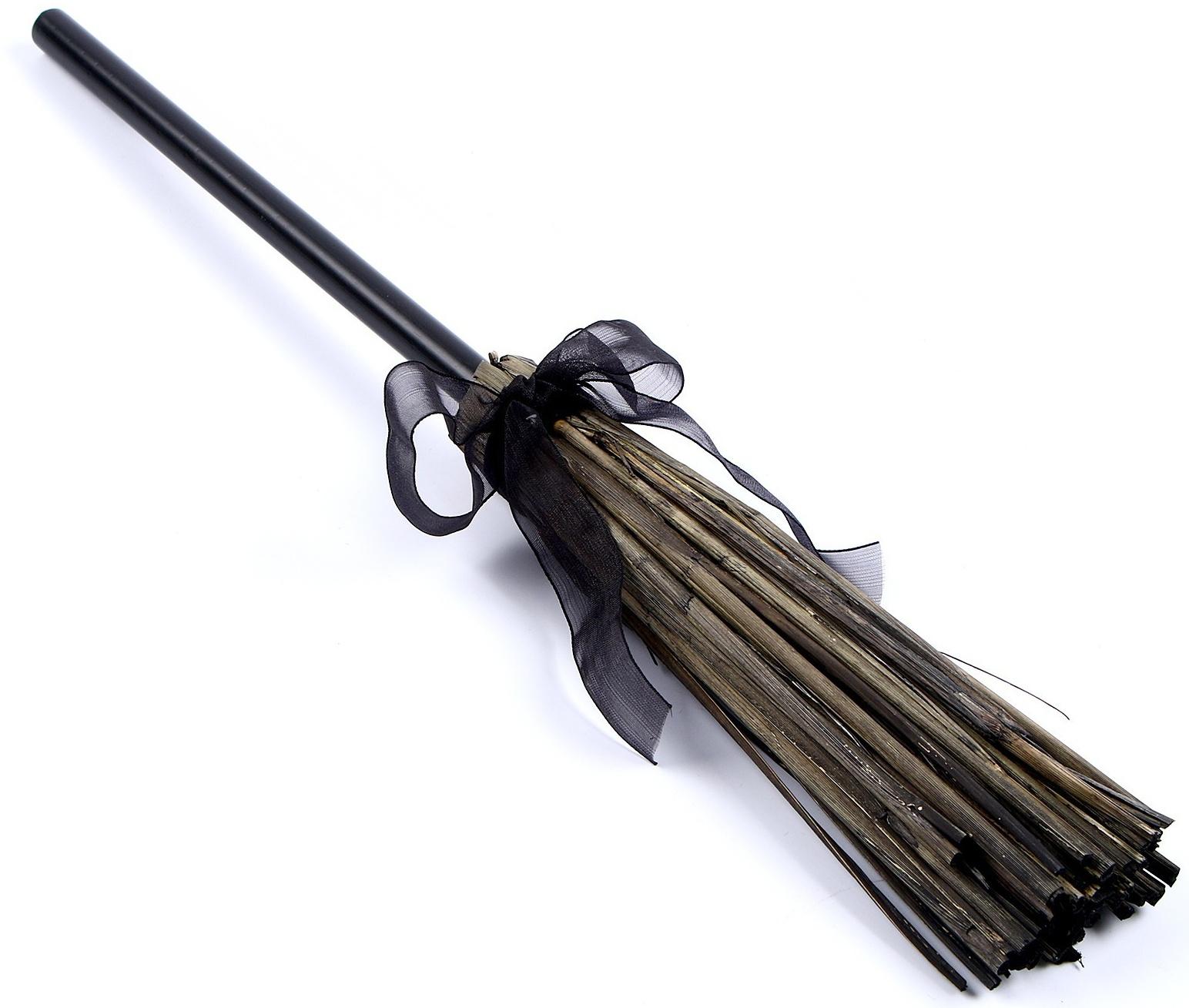 Карнавальный набор «Магия», шляпа чёрная, метла, мешок