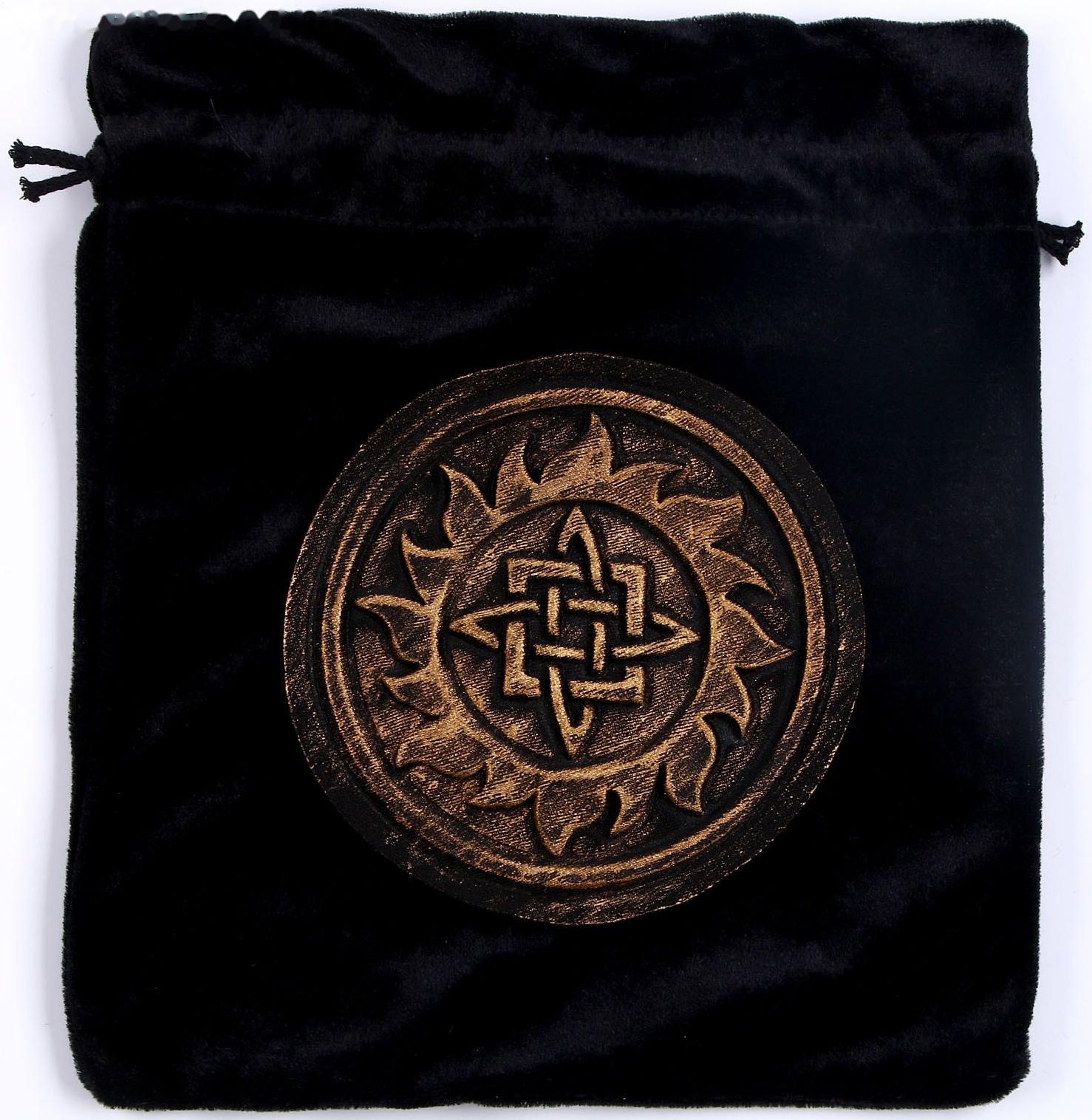 Карнавальный набор «Магия», шляпа оранжевая, метла, мешок