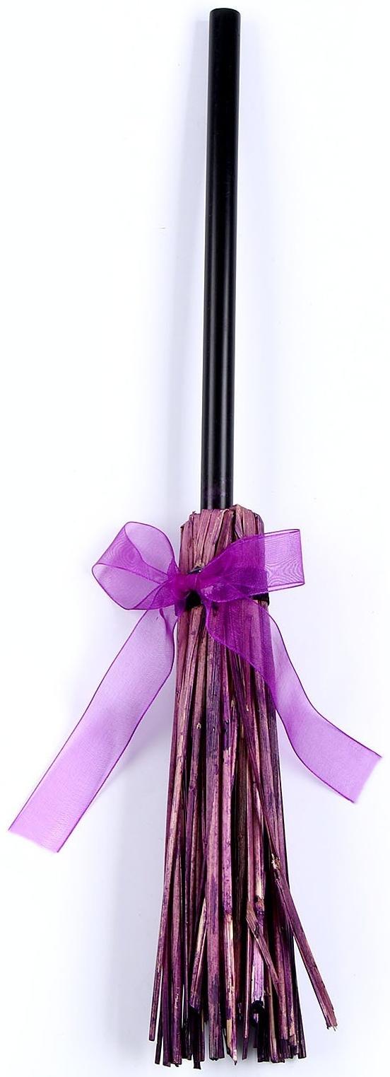 Карнавальный набор «Магия», шляпа фиолетовая, метла, мешок