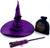 Карнавальный набор «Магия», шляпа фиолетовая, метла, мешок